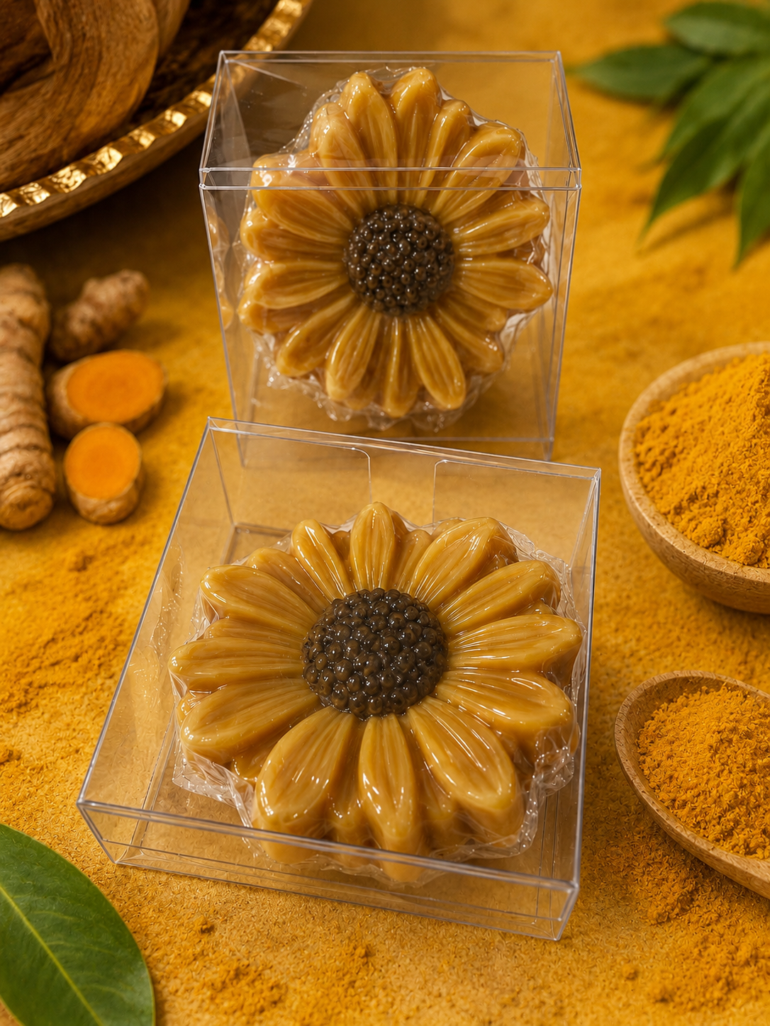 Golden Turmeric handcrafted soap
